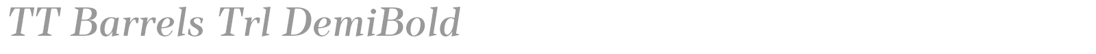 TT Barrels font preview